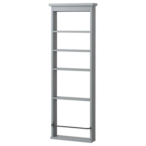 HEMNES - Wall shelf, grey, 42x118 cm