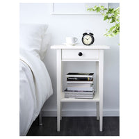 HEMNES - 4-piece bedroom set, mordant white,140x200 cm