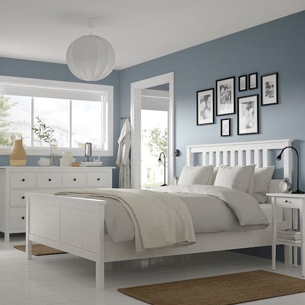 Ikea HEMNES - 4-piece bedroom set, white stain, 140x200 cm
