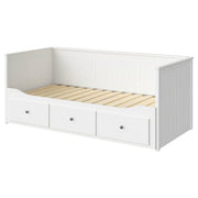 Ikea HEMNES - Day-bed frame with 3 drawers, white, 80x200 cm