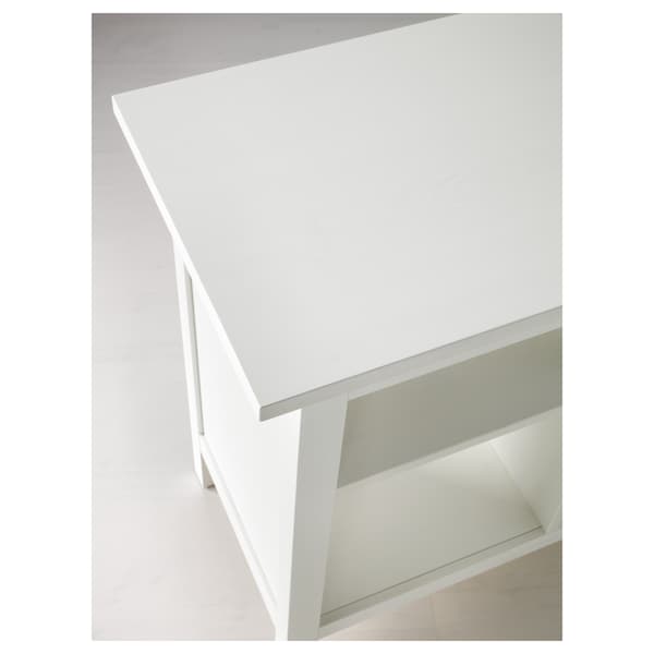 HEMNES Console table - white biting 157x40 cm , - best price from Maltashopper.com 00251814