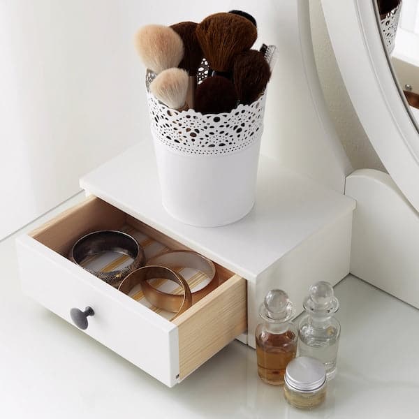 Ikea HEMNES - Dressing table with mirror, white, 100x50 cm