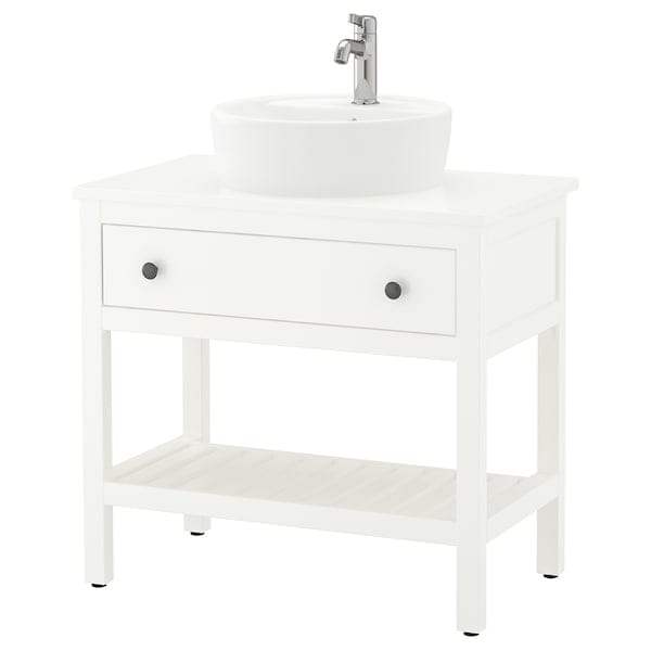 Ikea HEMNES / TÖRNVIKEN - Mobile lavor/casset/lavab/miscel, white,82x48x90 cm