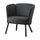 HERRÅKRA armchair, Skulsta black, 49x71x66 cm