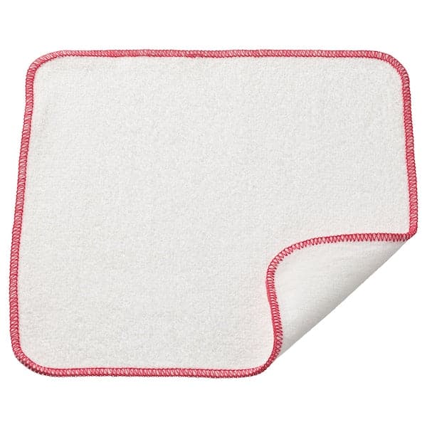 Ikea HILDEGUN - Dish-cloth, red, 25x25 cm
