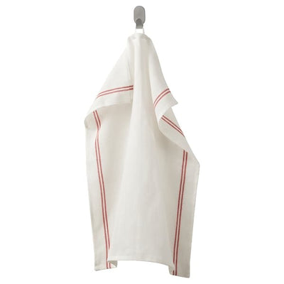HILDEGUN - Tea towel, red, 45x60 cm - best price from Maltashopper.com 00484007