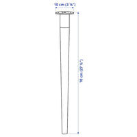 HILVER - Leg cone-shaped, bamboo, 70 cm - best price from Maltashopper.com 80278273
