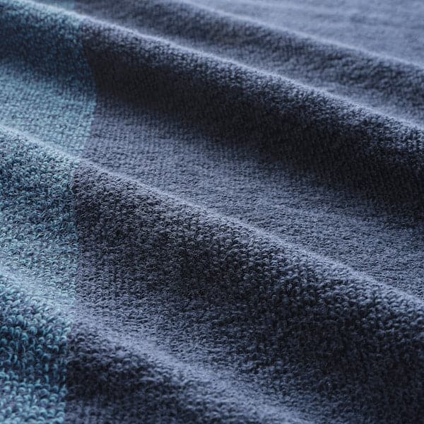 HIMLEÅN - Hand towel, dark blue/mélange, 50x100 cm - best price from Maltashopper.com 80442914