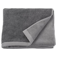HIMLEÅN - Bath towel, dark grey/mélange, 70x140 cm - best price from Maltashopper.com 60442934