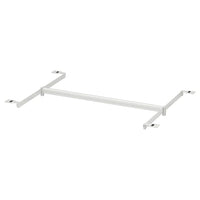 HJÄLPA clth rail+2 susp rail+2 pck fitting, adjustable/white, 60-100x55 cm