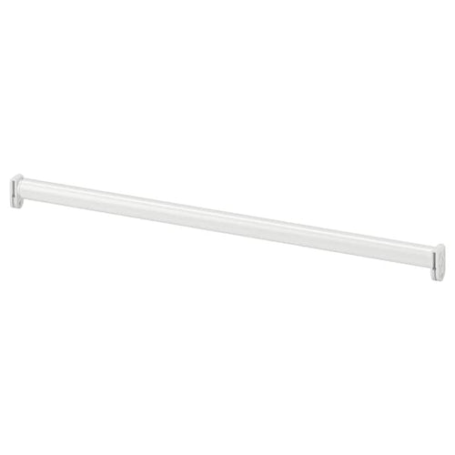 HJÄLPA - Adjustable clothes rail, white, 60-100 cm