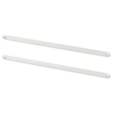 HJÄLPA suspension rail, white, 55 cm, 2 pack
