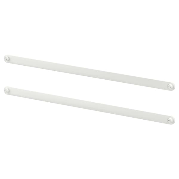 HJÄLPA - Suspension rail, white, 55 cm