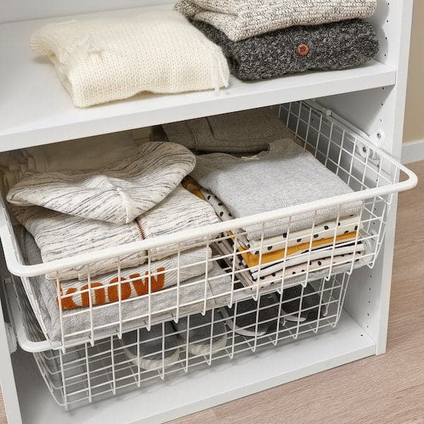 HJÄLPA - Pull-out rail for baskets, white, 55 cm - best price from Maltashopper.com 10331194