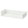 HJÄLPA - HJÄLPA Drawer without front, white, 60x55 cm