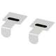 HJÄLPA fitting f mount exterior functions, white, 2 pack