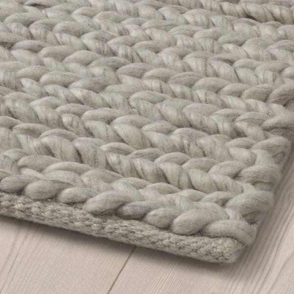 HJORTSVANG - Rug, handmade/off-white, 160x230 cm - best price from Maltashopper.com 80442527