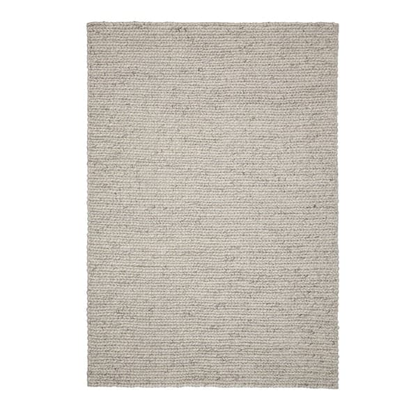 HJORTSVANG - Rug, handmade/off-white, 160x230 cm