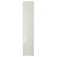 HÖGBO - Glass door, white, 40x192 cm - best price from Maltashopper.com 20517243