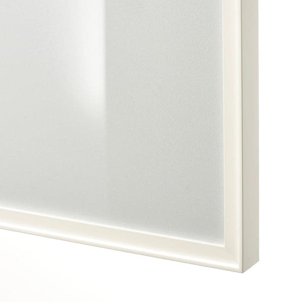 Ikea HÖGBO - Glass door, white, 40x97 cm
