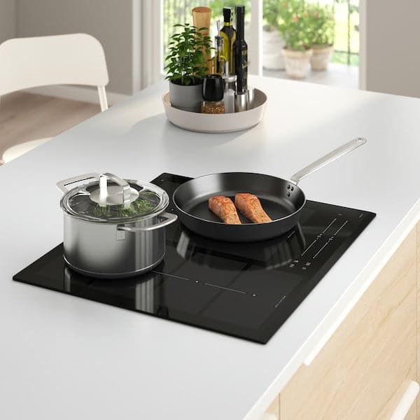 Ikea HÖGKLASSIG - Induction hob, IKEA 700 black, 59 cm