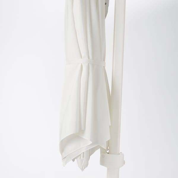 Ikea HÖGÖN - Parasol, hanging, white, 270 cm