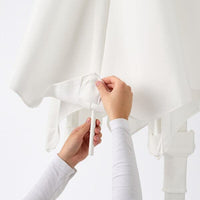 HÖGÖN - Parasol, hanging, white, 270 cm - best price from Maltashopper.com 00445351
