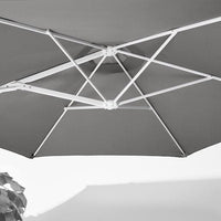 HÖGÖN - Parasol, hanging, grey, 270 cm - best price from Maltashopper.com 50515742
