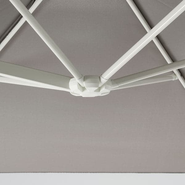 Ikea HÖGÖN - Parasol, hanging, grey, 270 cm