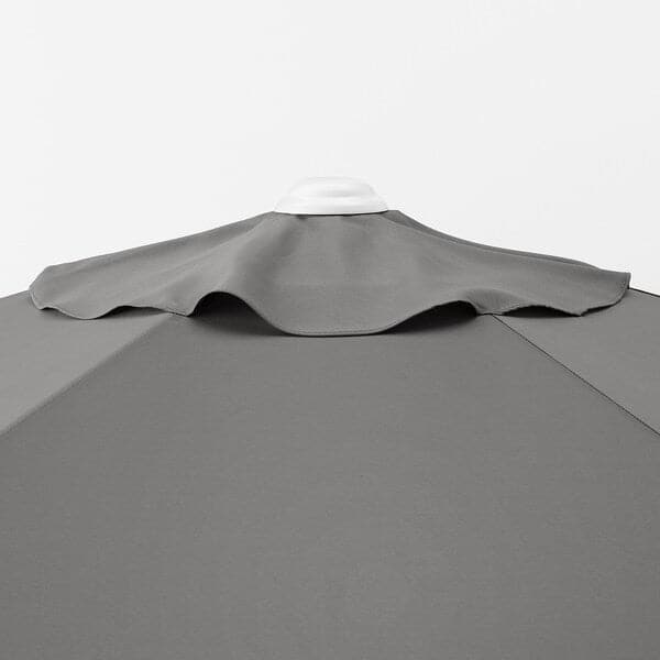 Ikea HÖGÖN - Parasol, grey, 270 cm