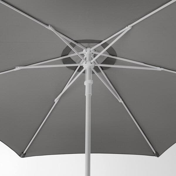 HÖGÖN - Parasol, grey, 270 cm - best price from Maltashopper.com 60515751