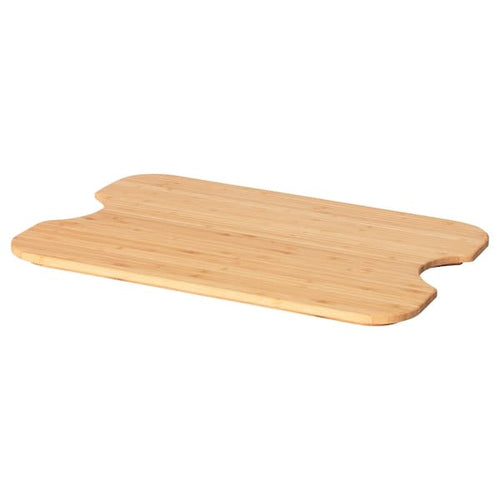 HÖGSMA - Chopping board, bamboo, 42x31 cm