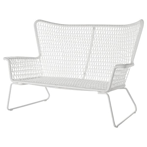 HÖGSTEN - 2-seat sofa, outdoor, white