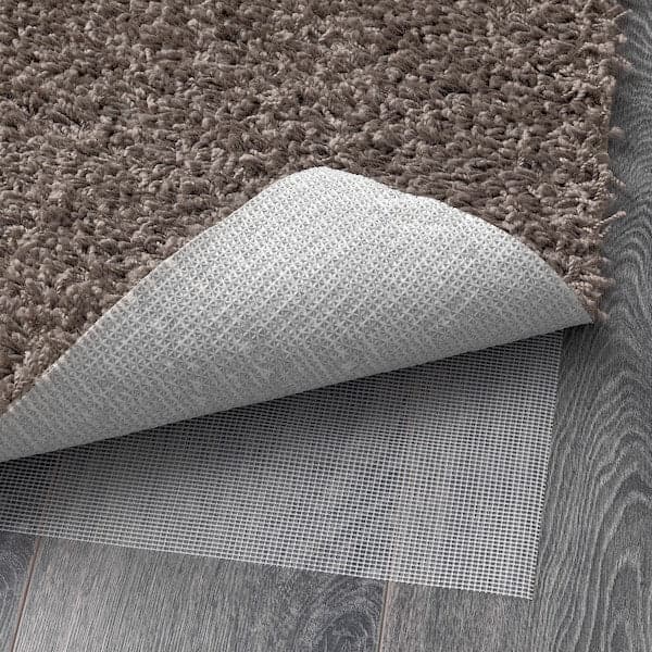 HÖJERUP Carpet, long hair - dove grey 120x180 cm