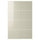 HOKKSUND - Pair of sliding doors, high-gloss light beige, 150x236 cm