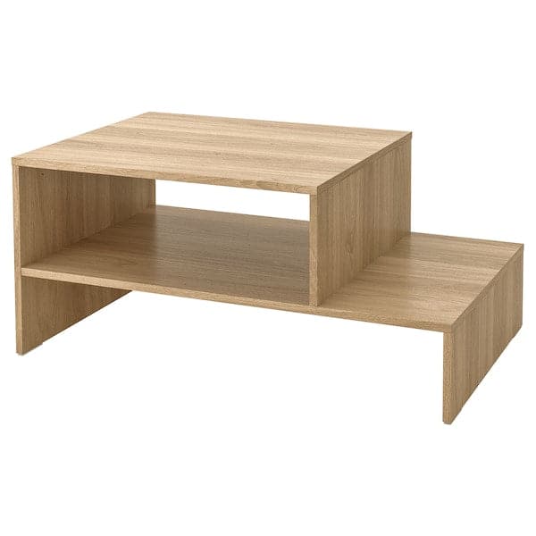 HOLMERUD - Coffee table, oak effect, 90x55 cm