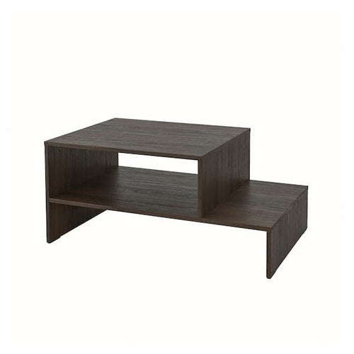 HOLMERUD - Coffee table, dark brown, 90x55 cm