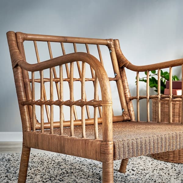 HOLMSTA - Armchair, handmade beige - best price from Maltashopper.com 90508551
