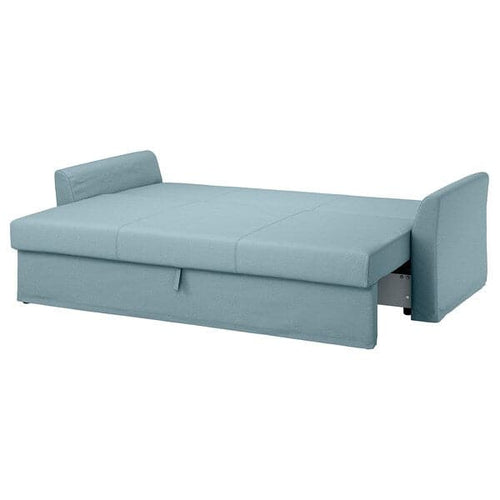 HOLMSUND 3-seater sofa bed - Blue orrsta ,