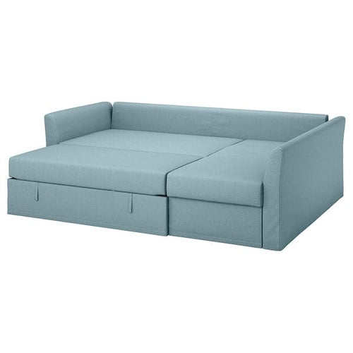HOLMSUND Angular Sofa Bed - Blue Orrsta ,
