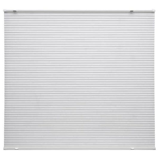 Ikea HORNVALLMO - Pleated blind, white/top-down bottom-up, 60x130 cm