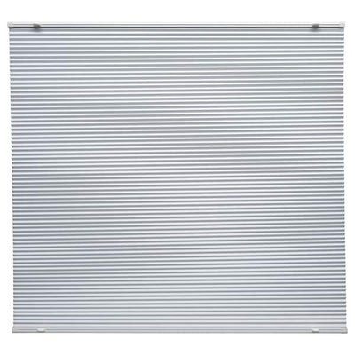 HORNVALLMO - Block-out pleated blind, white/top-down bottom-up, 100x130 cm - best price from Maltashopper.com 70541622
