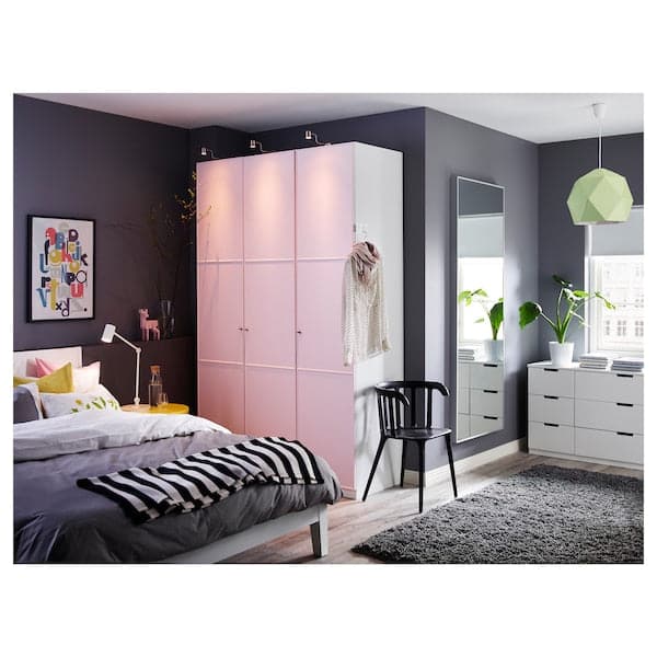 HOVET - Mirror, aluminium, 78x196 cm - best price from Maltashopper.com 50038213