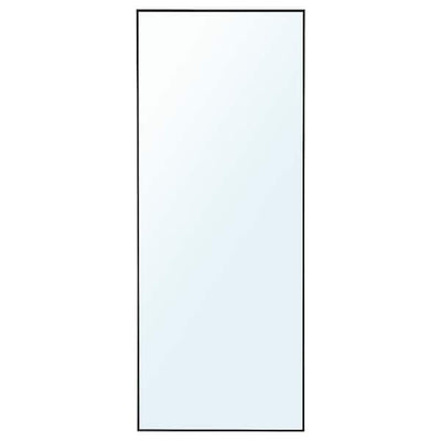 HOVET - Mirror, black, 78x196 cm - best price from Maltashopper.com 70515915