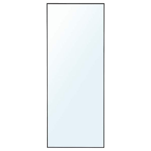 HOVET - Mirror, black, 78x196 cm