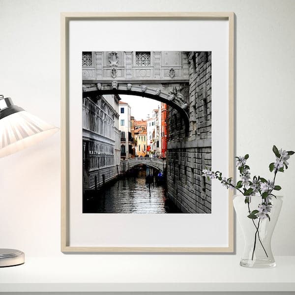 HOVSTA Frame - birch effect 50x70 cm - best price from Maltashopper.com 40365776