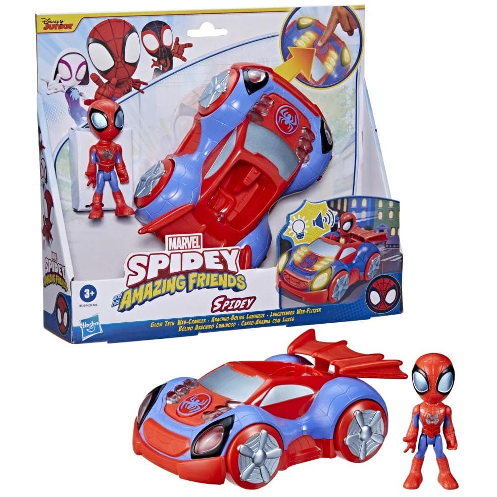 Spidey - Veicolo Glow Tech Web Crawler