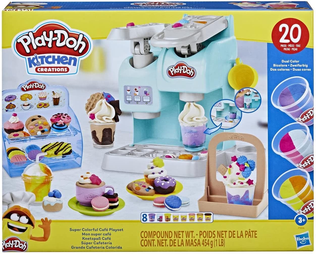 Toys Play-Doh - Play-Doh&#39s Super Colorful Coffee Shop