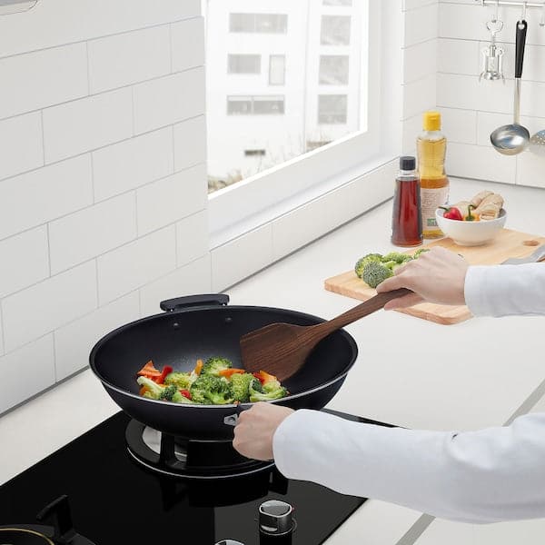 Ikea HULDHET - Wok spatula, walnut