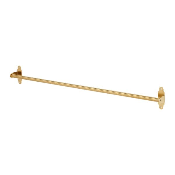 HULTARP - Rail, polished/brass-colour, 80 cm